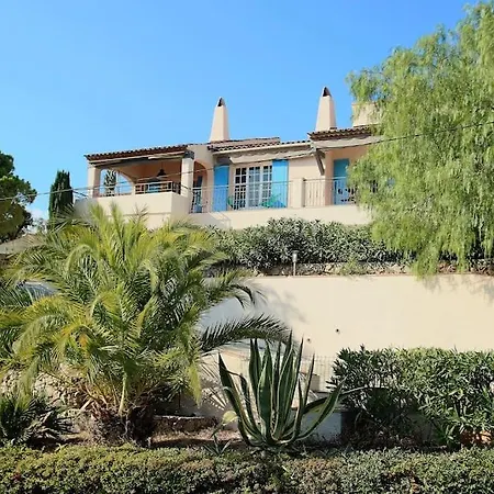 Savoir Vivre With Sea View And St. Tropez Villa La Garonnette-Plage