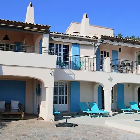 Villa Savoir Vivre With Sea View And St. Tropez La Garonnette-Plage